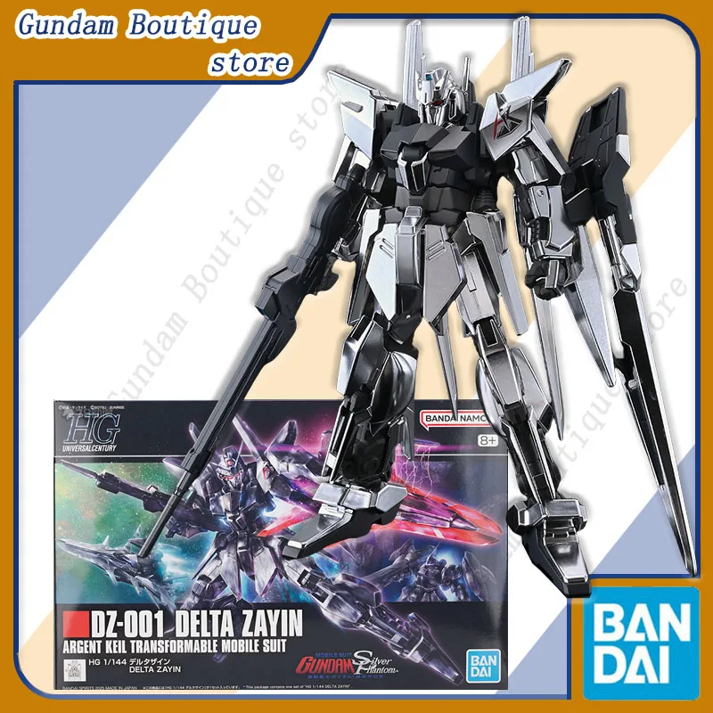 Bandai Genuine HG DZ-001 DELTA ZAYIN ARGENT KEIL TRANSFORMABLE