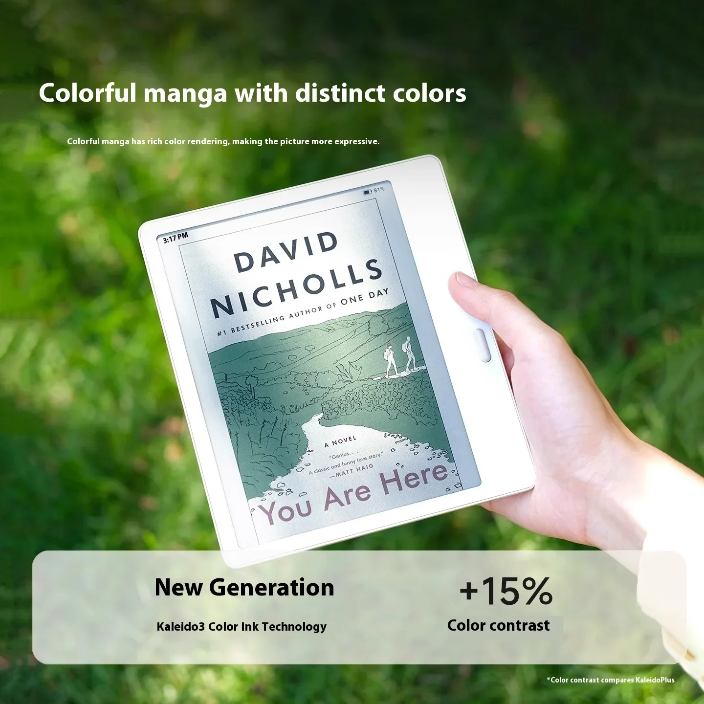 BOOX Leaf5C E-Book Reader Small Color Screen Leaf5C Paper Eye Protection Screen High-speed Reader 7-inch Smart E-book Ink Screen