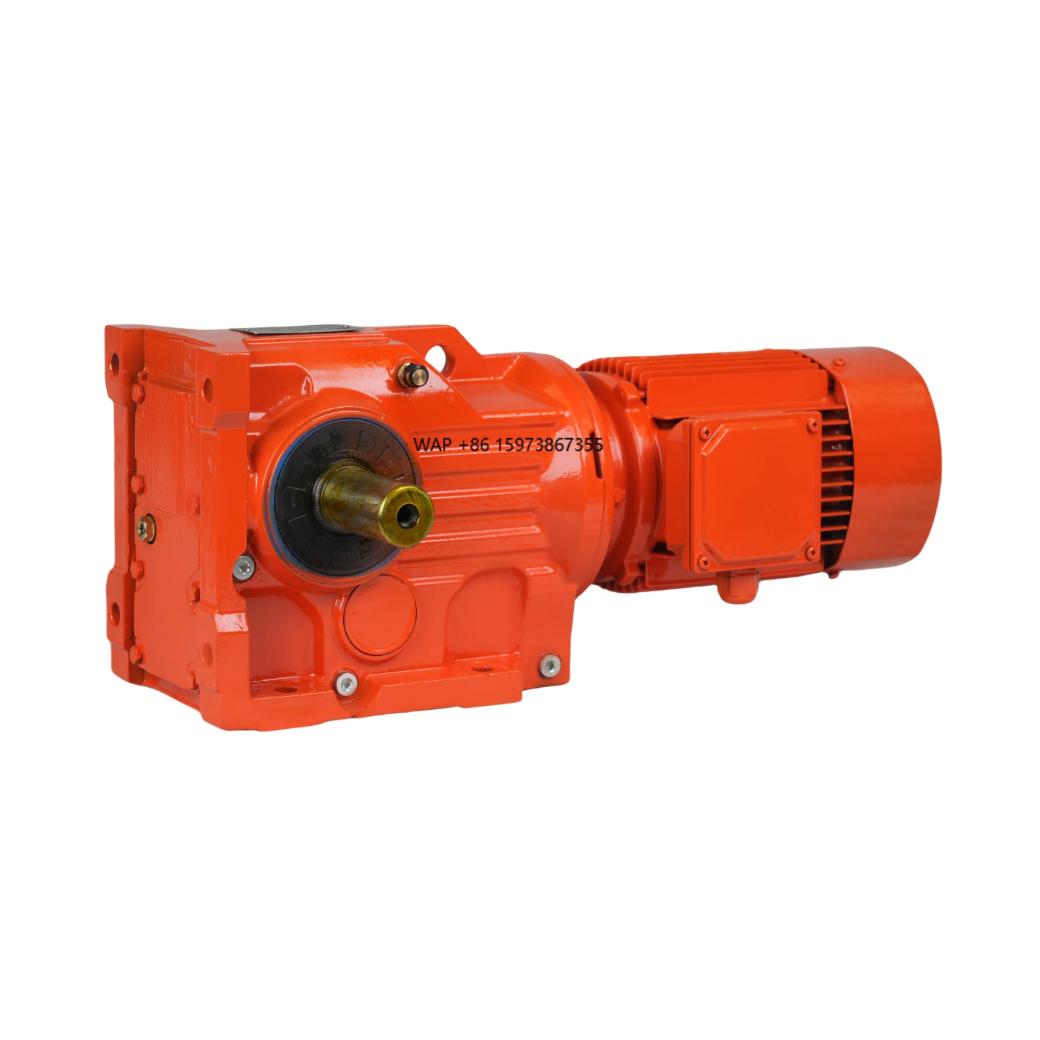 

S series solid shaft spiral worm gearbox can be customized ODM marine transmission reducer