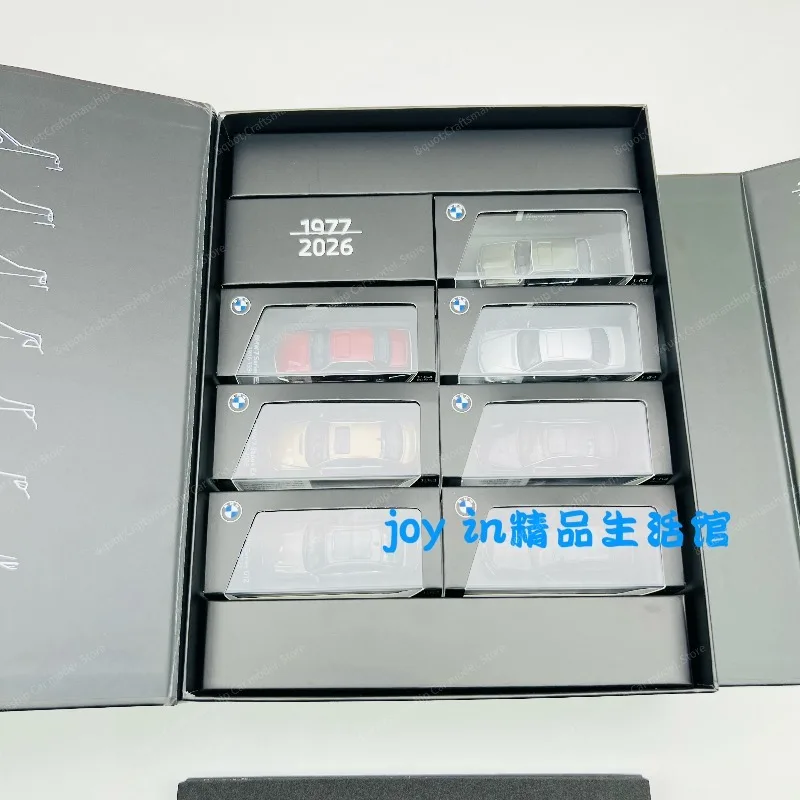 (In Stock)1:64 AR Edition｜BMW 7‑Series G70 Commemorative Set Alloy Collectible Model