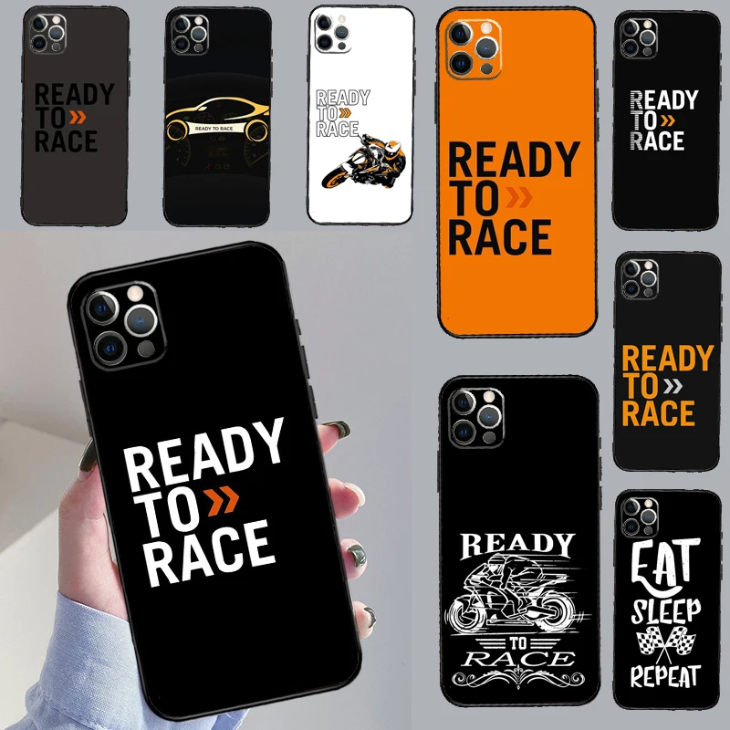 Fashion Ready To Race Case For iPhone 16 12 11 13 14 15 Pro Max Mini XR X XS MAX 5S Plus Cover