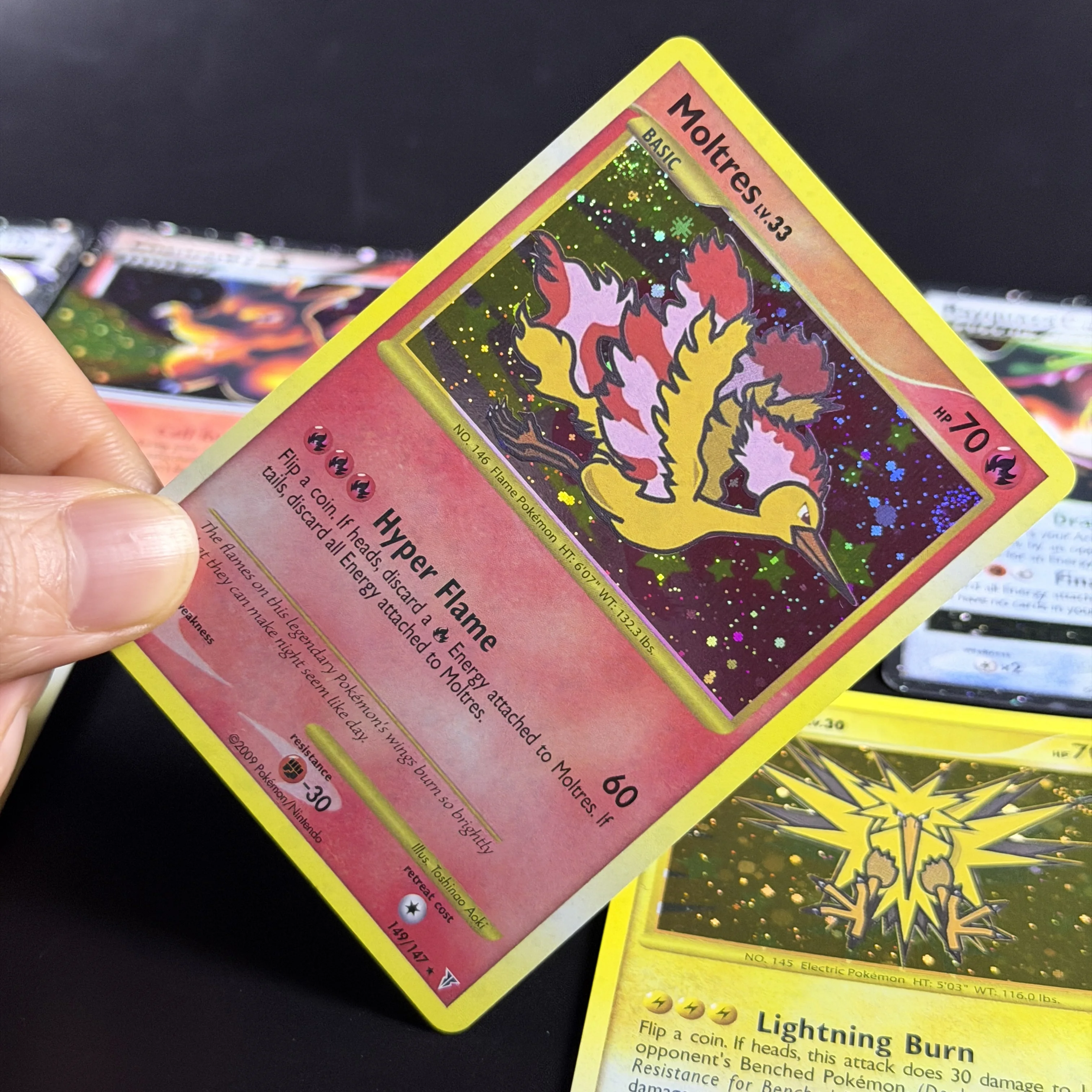 PTCG Pocket DP Supreme Victors Cynthia SP Trio/Cyrus Charizard Lv.X/Aoki Legendary Birds Pair SP SR Proxy Cards
