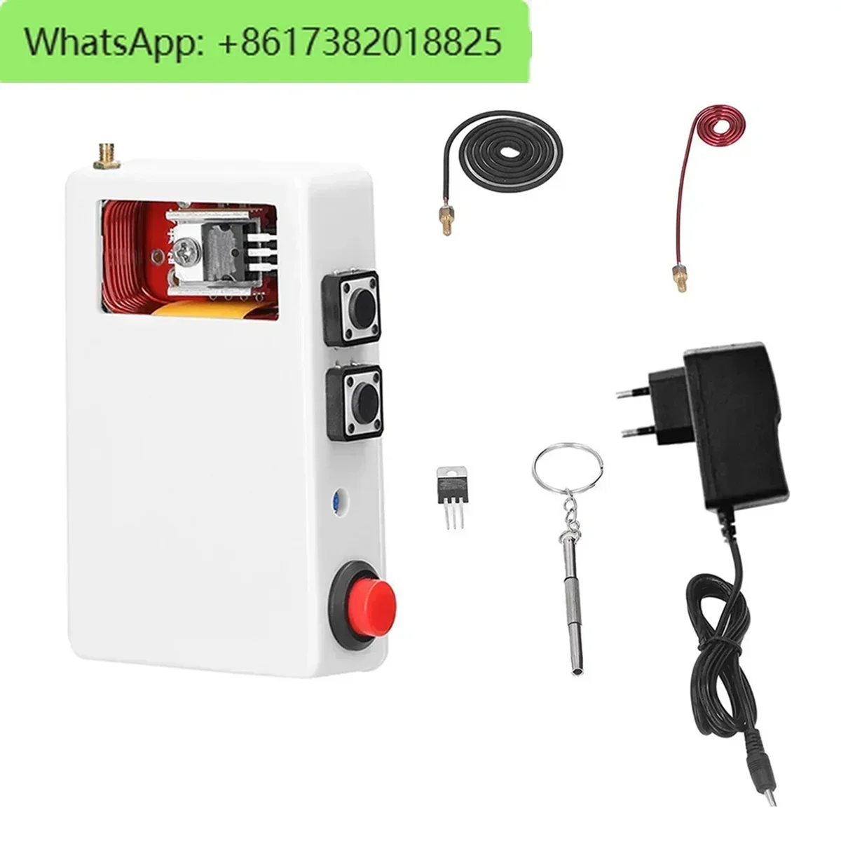 

150MHz 95W Multifunctional High Frequency Generator Electromagnetic Pulse Generator Transmitter EU Plug White