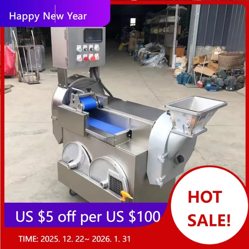 

Electric Industrial Food Onion Plantain Veggie Potato Chips Fruit Vegetable Chopper Slicer Slicing Dicer Cutter Cutting Machine