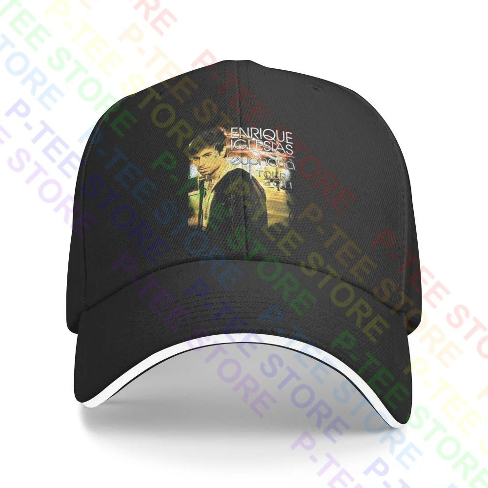 Enrique Iglesias Euphoria Tour 2011 Sandwich Cap Baseball Cap Trucker Hat Trend All-Match Best Seller