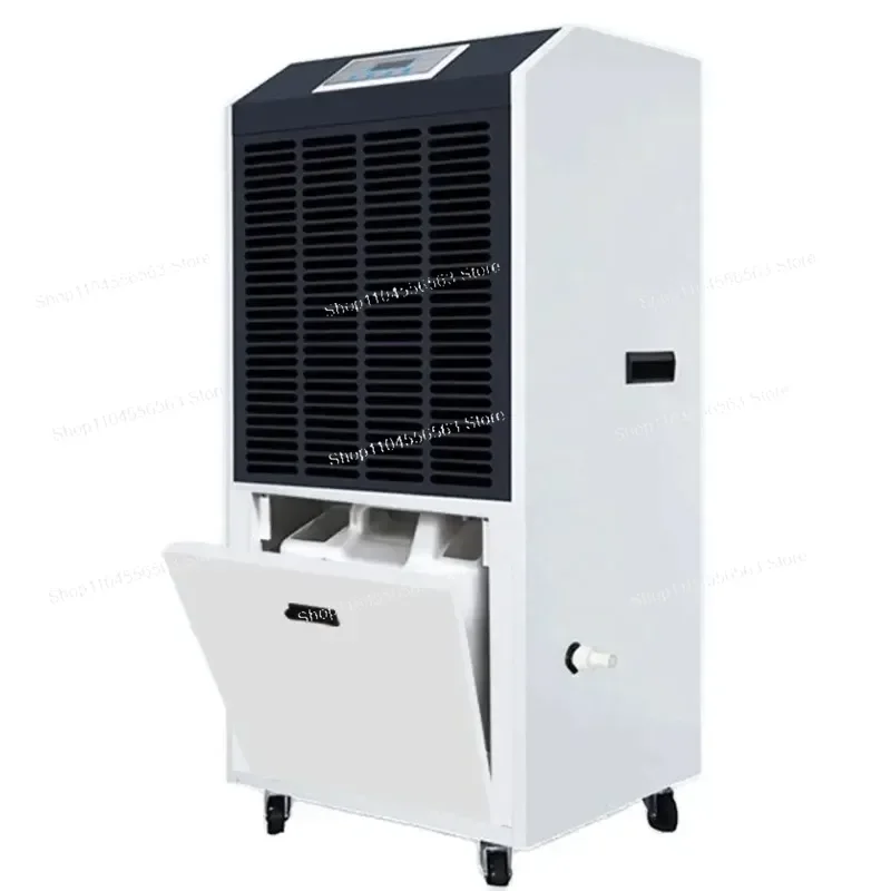 Industrial Large Area Air Dehumidifier for Warehouse Workshop Garage Basement Commercial Moisture Absorber Dryer