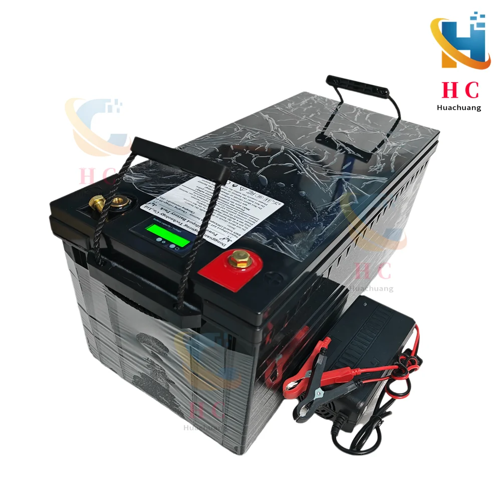 Waterproof 48V 80Ah 100Ah 120Ah 150Ah LiFepo4 Lithium Battery for 5KW Motorhome Solar Storage Boat Inverter Golf Cart