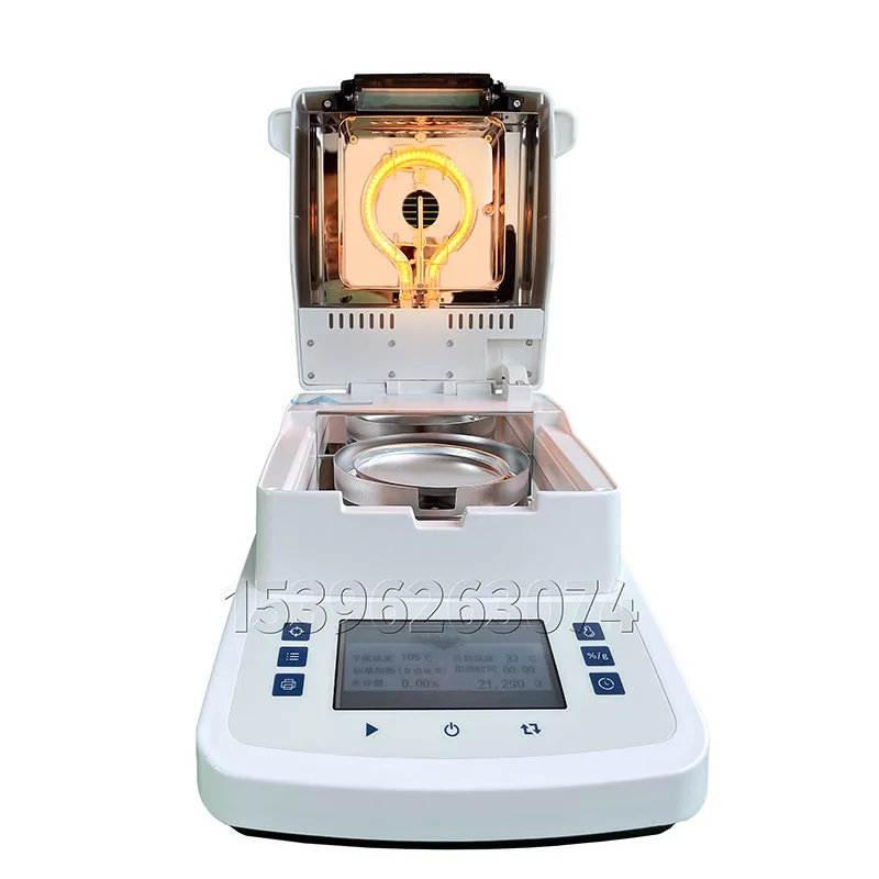 

Plastic Rapid Moisture Tester Medicinal Materials Bread Tea Tea Halogen Moisture Tester Glue Solid Content Tester