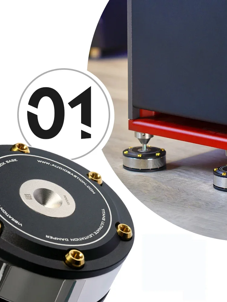 HIFI Audio Speakers Amplifier DAC CD Player Absorber Foot Feet Pads Vibration Absorption Stands Isolation Spikes