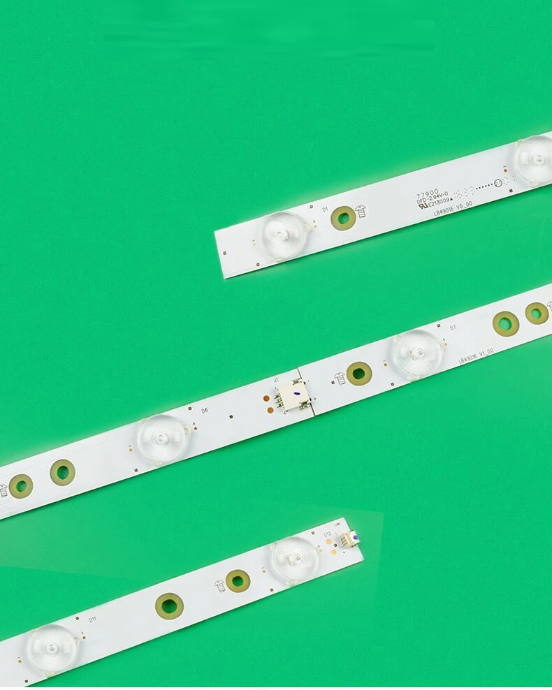 LED-achtergrondverlichtingsstrip 12 lampen voor Philips 49\