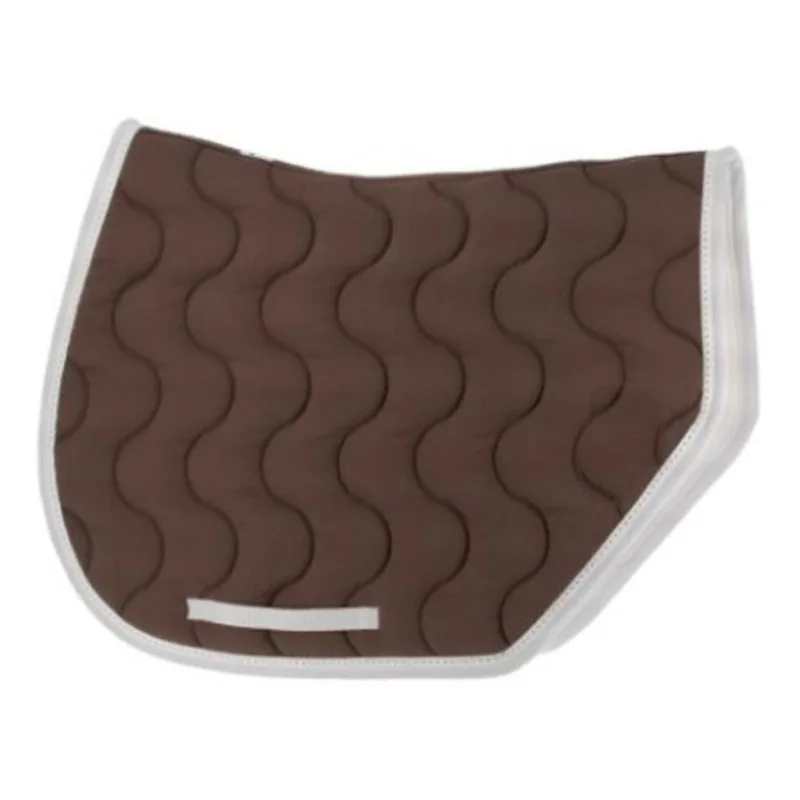 Fabricante equestre acessórios para cavalos logotipo personalizado almofadas de sela cor sólida acolchoada curativo almofada de sela de corrida