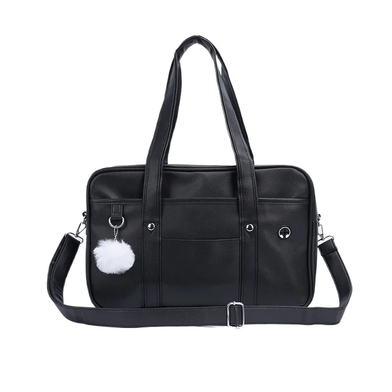 Japanese JK School Bag Women Tote Shoulder Bag Uniform Handbag Large Capacity Laptop Commuter Bag