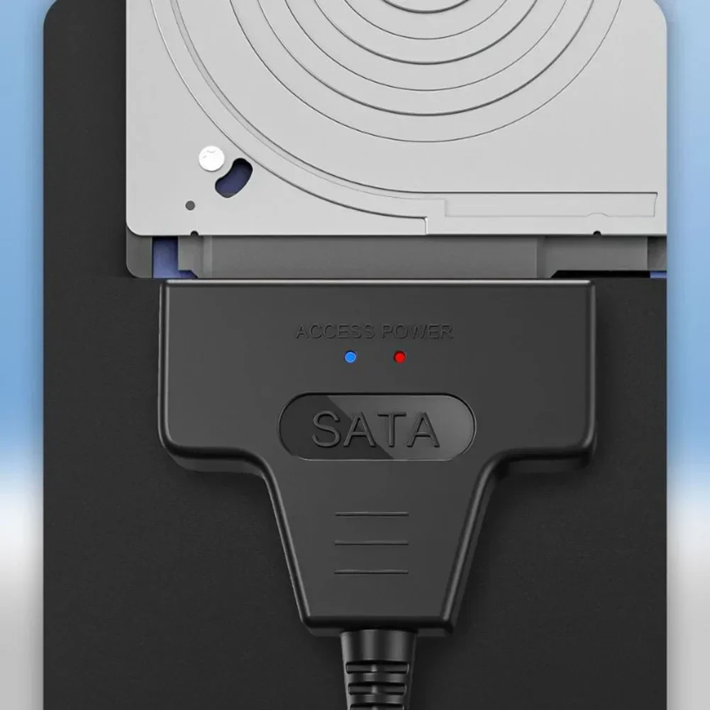 Para Cable SATA a USB 3,0, adaptador de Cable de alta velocidad de 6 Gbps para disco duro SSD HDD externo de 2,5 pulgadas para ordenador portátil