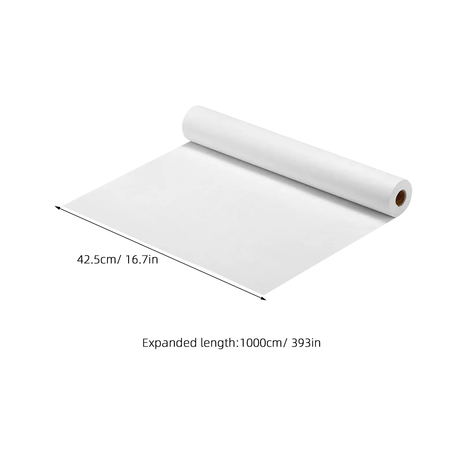 Blank Drawing Paper Roll Extra Thick Smooth Surface Ideal for Sketching Painting Art Craft Projects Compatible with Pencils Pens