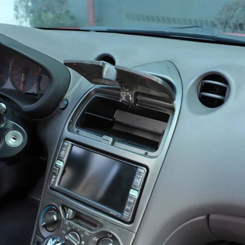 For Toyota Celica 99-05 ABS Car Dashboard Organizer Multi-function Box Front Storage Layered Partitions Interior Car Accessories