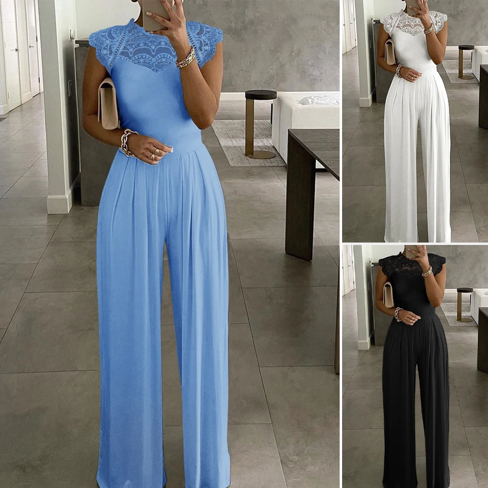 

Mia Muse Boutique однотонные жаккардовые комбинезоны с короткими рукавами и воротником-стойкой с высокой талией и драпировкой в полный рост, элегантные летние комбинезоны 2025, элегантные