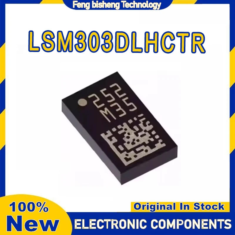 

10 шт./лот, новый оригинальный LSM303 LSM303DLHC LSM303DLHCTR M35 LGA14 на складе