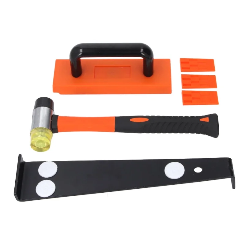 

Laminate Wood Flooring Installation Kit 2 Sided Soft Mallet Laminate Wood Flooring Installation Tool Kit For Home Improvement