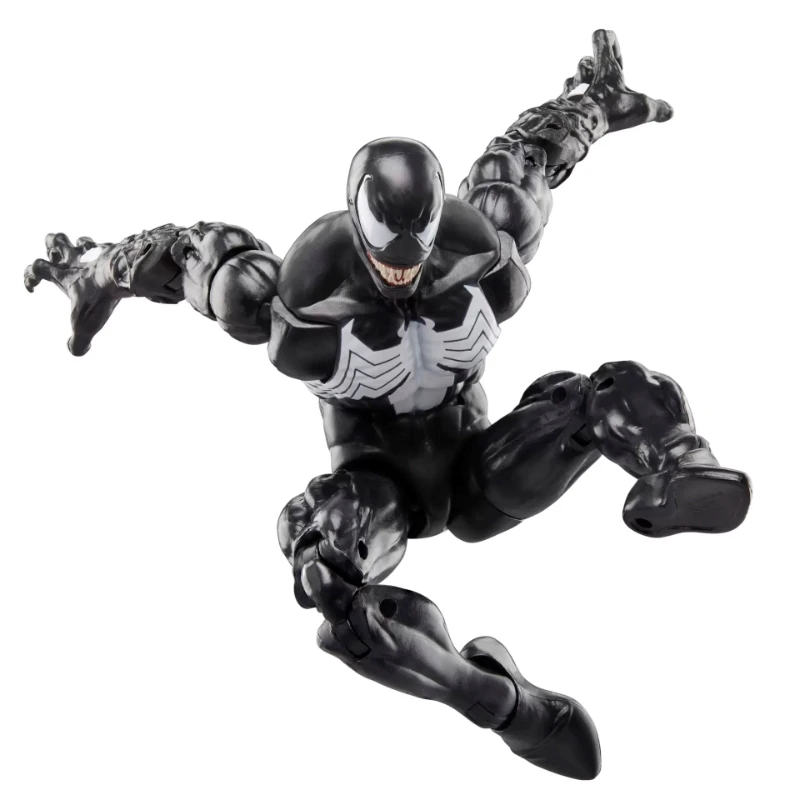 Marvel Legends Retro Venom Action Figure, Brinquedo Colecionável Genuíno, Presente de Aniversário, Decoração Desktop, 85 Anos, 6"