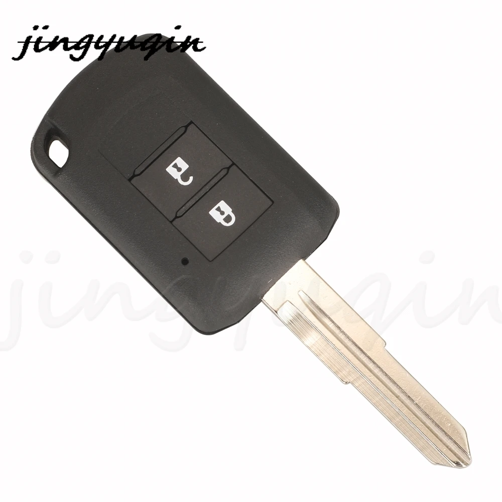 jingyuqin 2 Buttons Car Remote Key Fob P/N: 6370B941 433MHz ID46 PCF7941For Mitsubishi ASX Mirage Outlander 2016 2017 2018 J166E