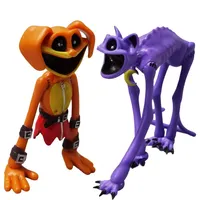Horror Smiling Animal Doll Anime Cat Dog Doll Cartoon Horror Monster Model Doll PVC Collection Gift Decoration Small Ornament