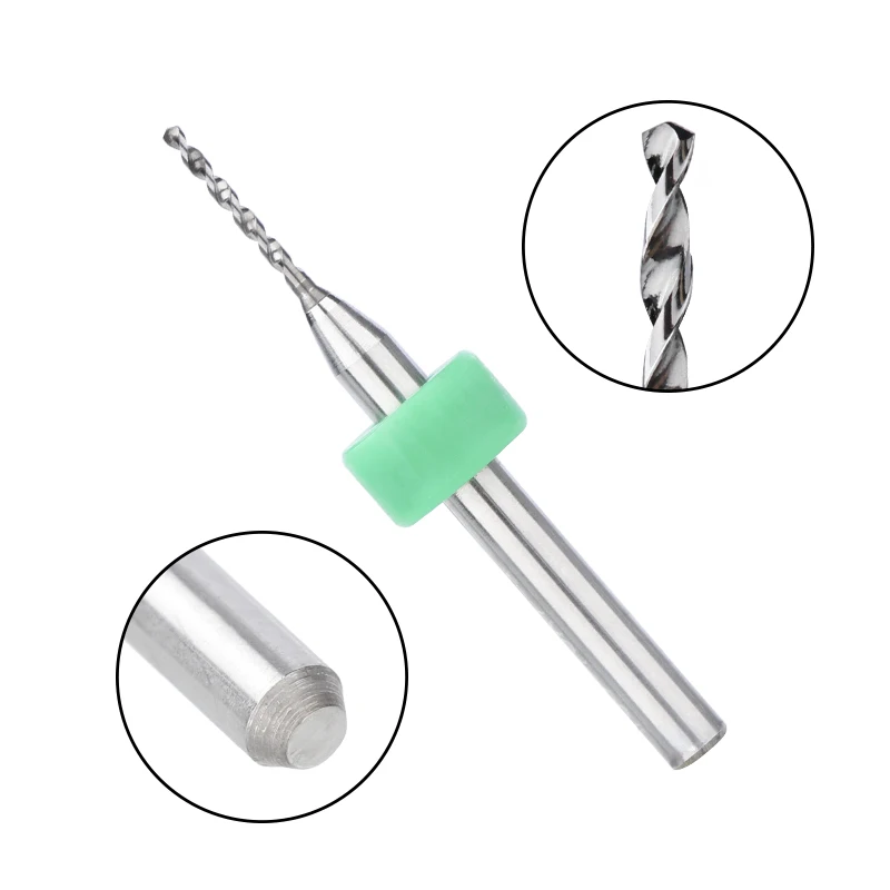 PCB Mũi 50 Chiếc 0.1-1.0Mm Hợp Kim Vonfram Súng Mũi Khoan PCB Bảng Mạch Micro dụng Cụ Khoan Bit