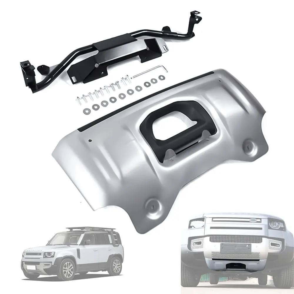 

Front Bumper Protection Guard Lower Skid Plate for Land Rover Defender 2020 2021 2022 L663 LR129452 Car Accessories