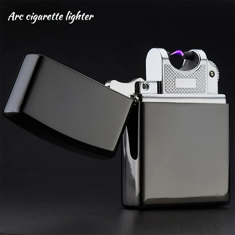 

2025 New USB Charging Lighter Personalized Creative Metal USB Charging Electronic Men's Smoking Cigarette Lighter High-end Gift