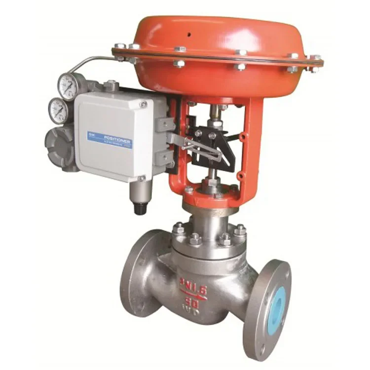 Pneumatic Diaphragm Single Seat pressure direction Control regulating Valve price