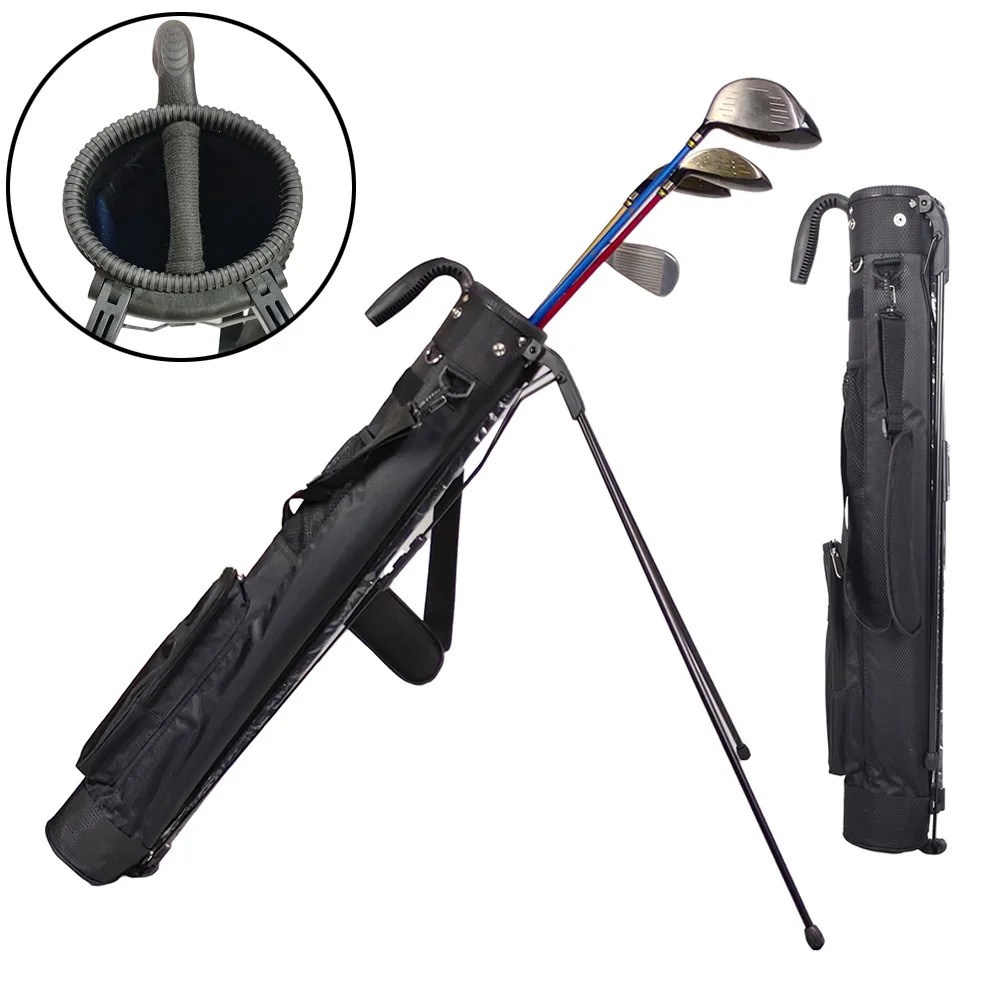 Golf Club Bag With Bracket Golf Gun Rack Bags, Waterproof Golf Stand Carry Bag