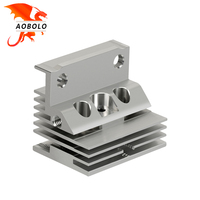 For Creality K1 Series Radiator Metal Heat Sink One-Piece Throat Ceramic Heating Head Kits for K1 K1C K1 MAX 3D Printer Parts