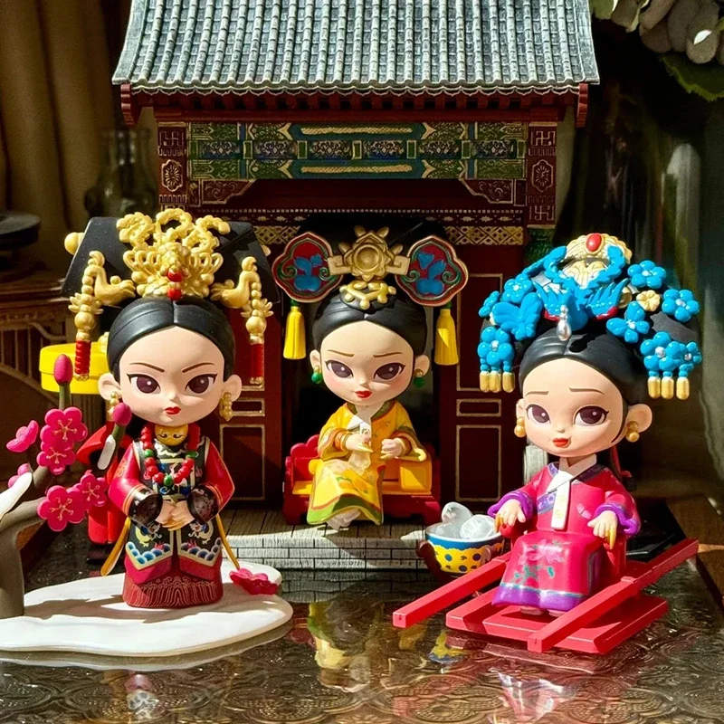 Empresses in The Palace Official Collection of Action Figures Series Blind Box Toy ZhenHuan Mystery Box Decor Chinese Style Gift