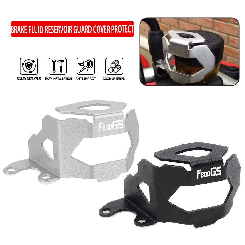 

Motorcycle For BMW F800GS F700GS 2008-2013 2014 2015 2016 2017 2018 Front Rear Brake Fluid Tank Reservoir Guard Cover Protect
