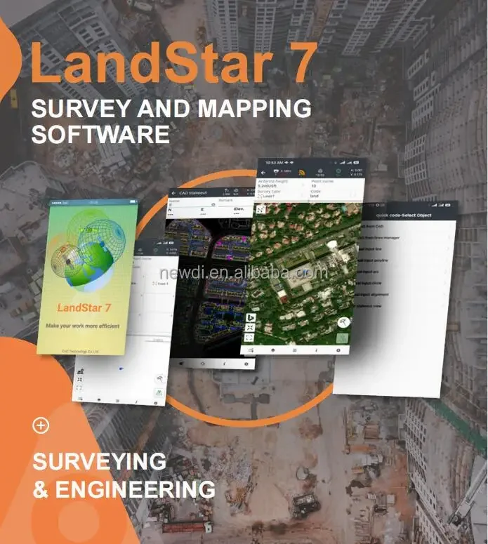 2022 New GPS CHC GNSS RTK Landstar 7 Permanent Code