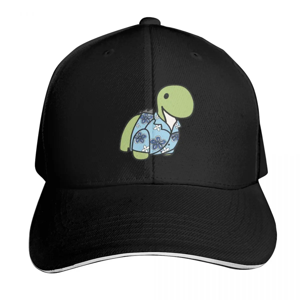 

Dinosaur in a Hawaiian Shirt Baseball Cap Uv Protection Solar Hat summer hat Horse Hat Hood Mens Women's