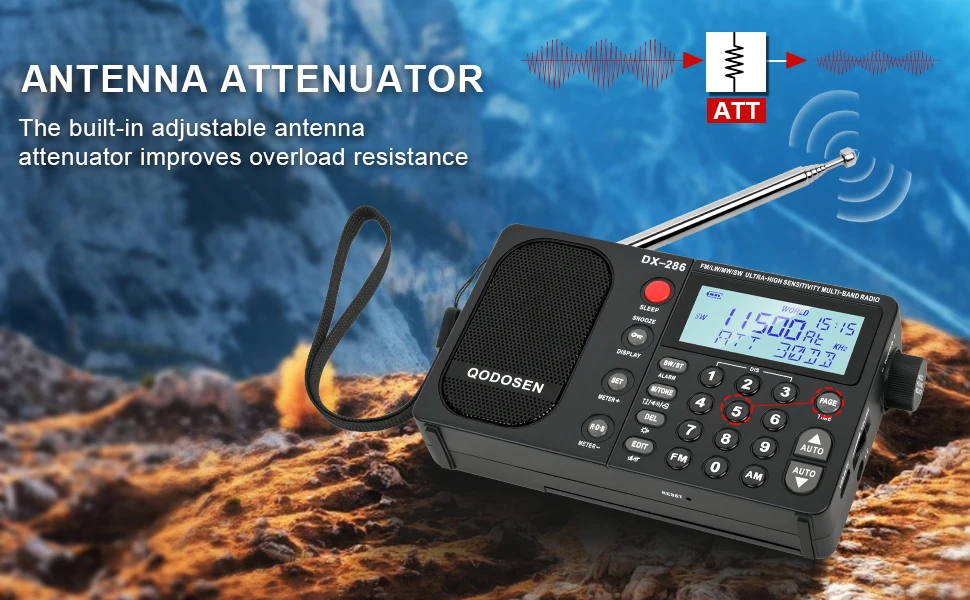 Paquete De Accesorios Para Radio Portátil DX-286: Batería, Placas, Antena, Bolsa De Lona Y Almohadillas De Goma