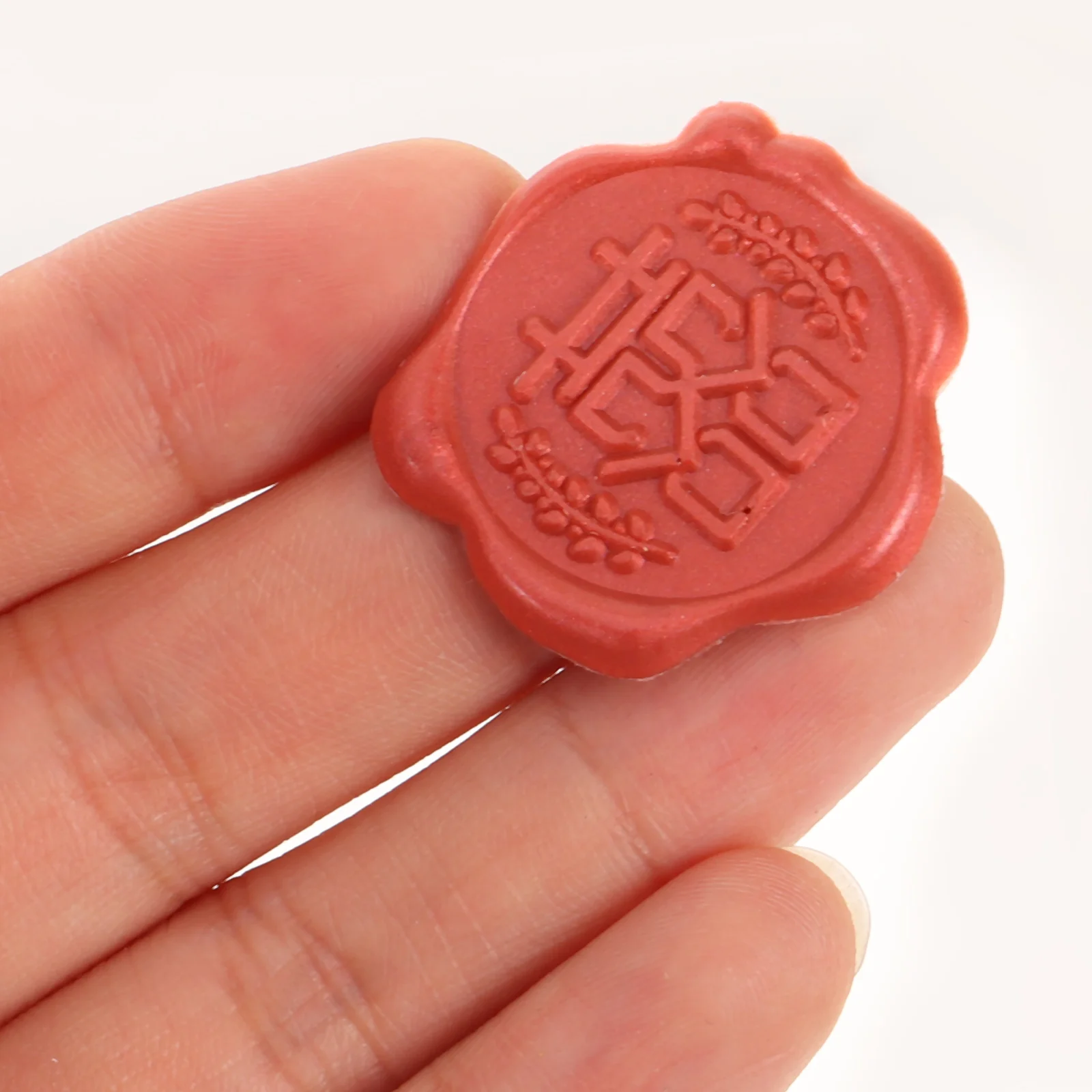 

10 Pcs Self Adhesive Envelope Stickers Seal Sealer Wax Vintage Wedding Invitation