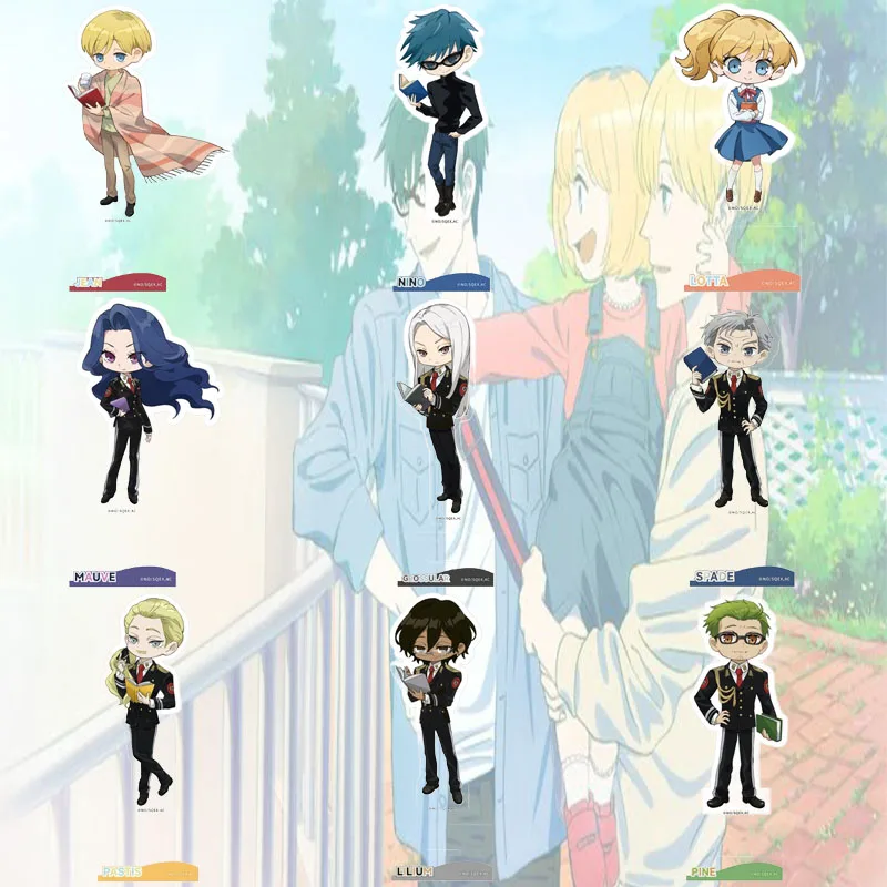 ACCA: 13‑Territory Inspection Dept. 10CM Anime Game Peripherals Acrylic Standee Clear Vivid Print With Base Tabletop Keychain