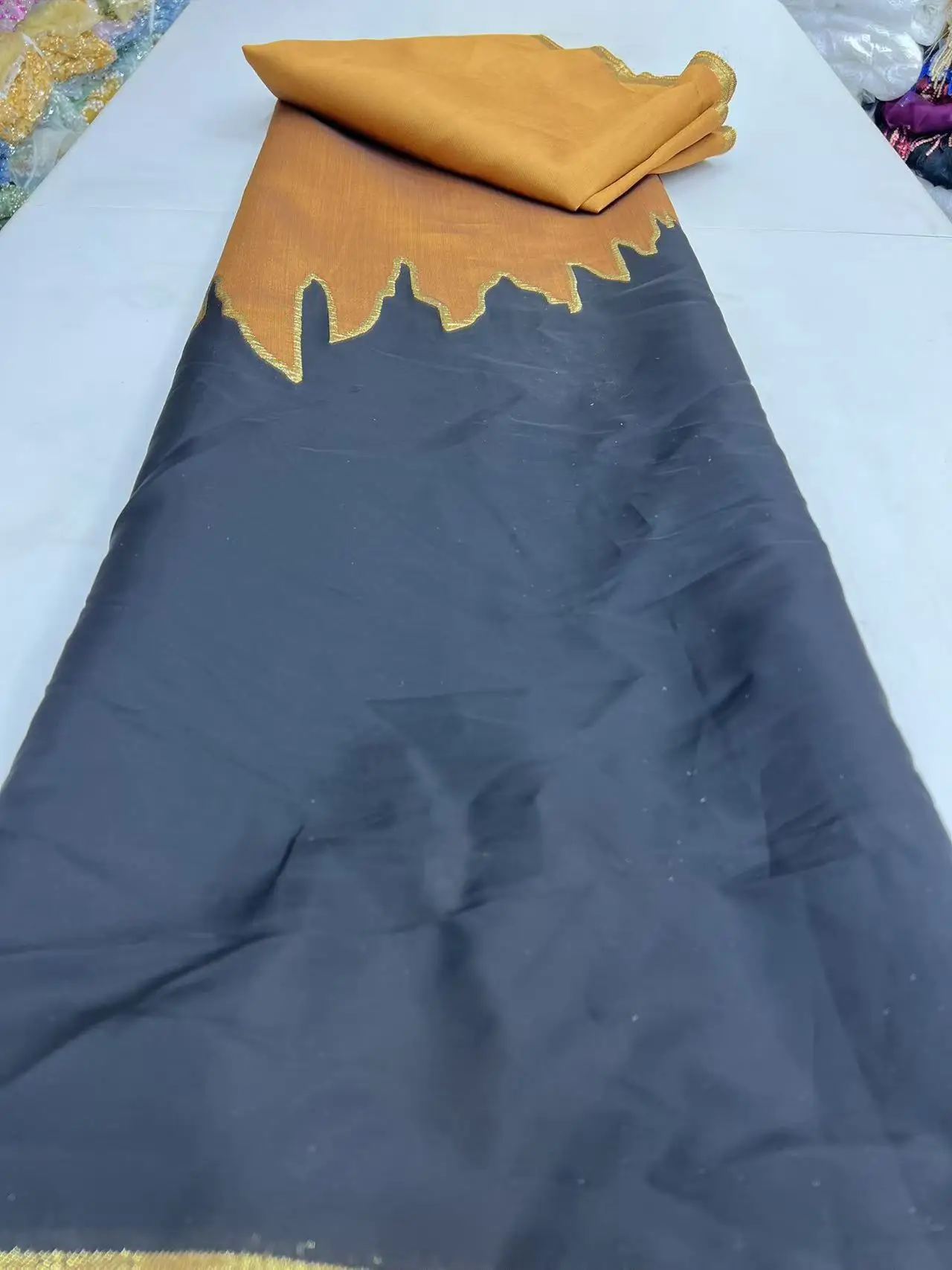 

Лидер продаж, жаккардовая кружевная ткань, новинка 2025 года, африканское нигерийское французское платье для элитного свадебного платья невесты