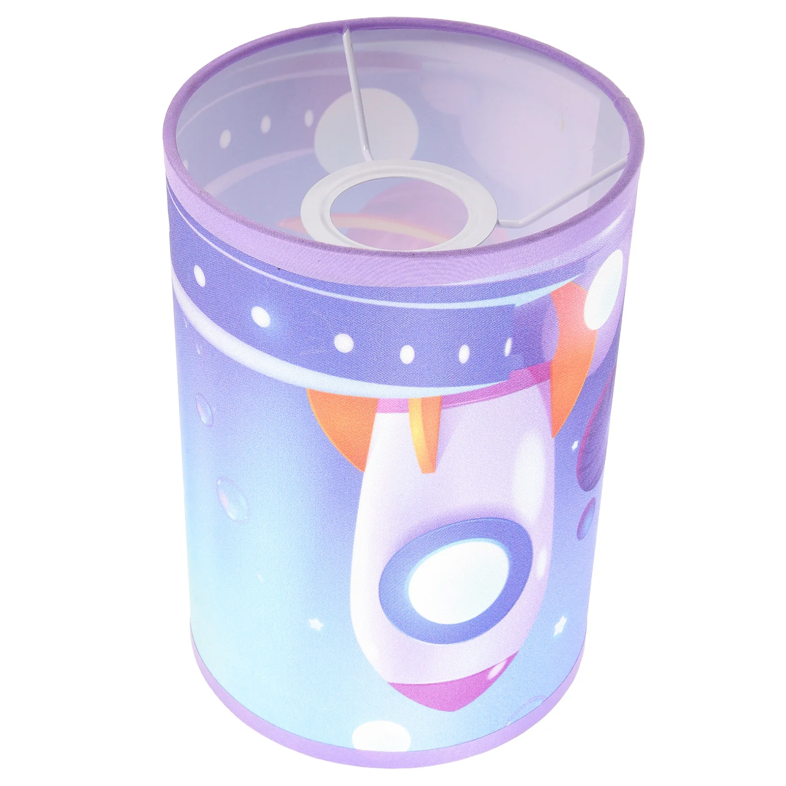 

Space Themed Kids Lamp Shade Fabric Table Lamp Cover Decorative Lighting for Bedroom Dreamy Atmosphere Child Room Gift Idea