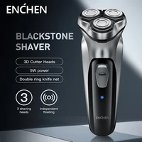 Afeitadora Eléctrica ENCHEN Blackstone para Hombre – 3D, Lavable y USB-C