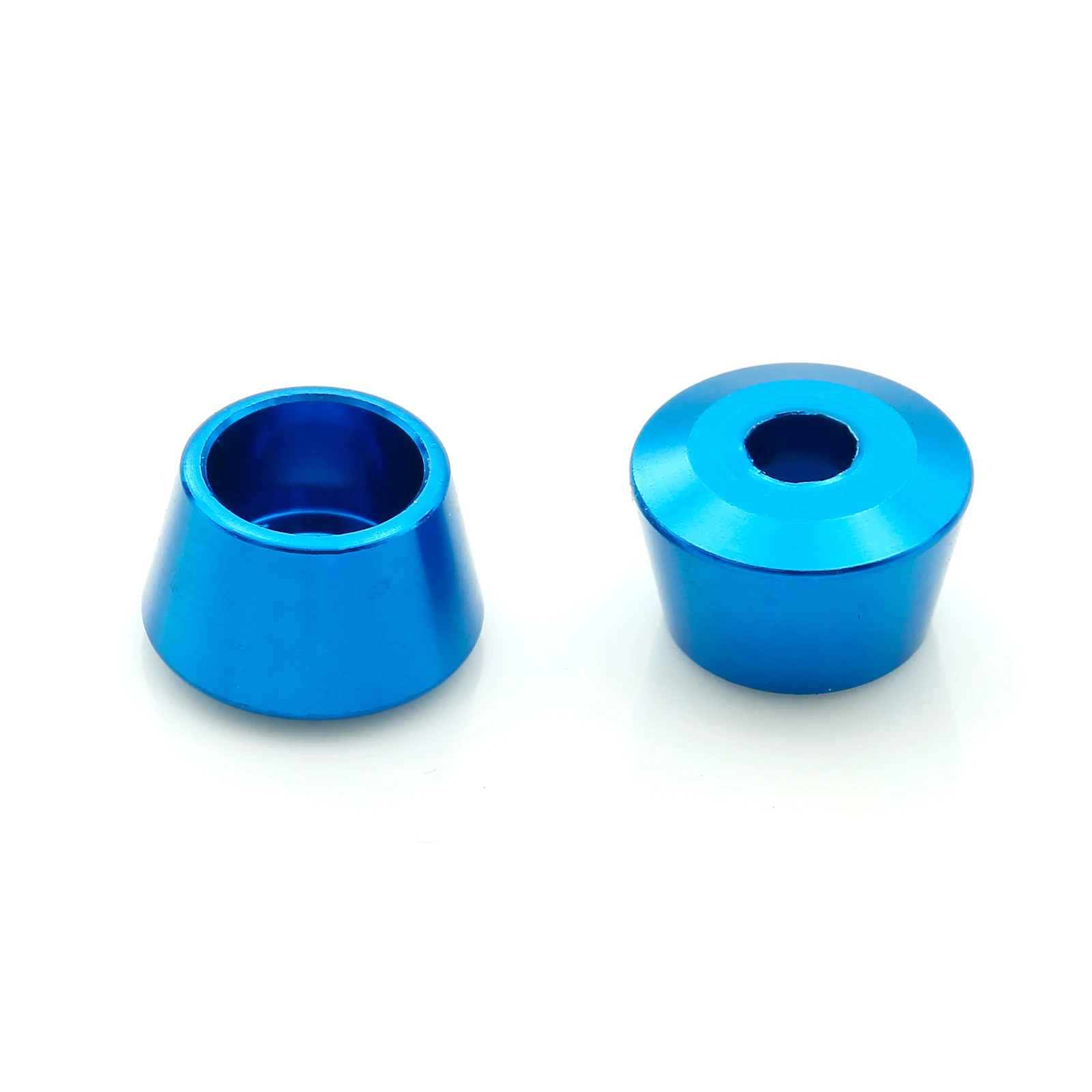 Aluminum Alloy Steering Knuckle Flange Sleeve Bushing Gasket For 1/10 RC Car Tamiya TT02 TT-02 Upgrade Replacement Accessories