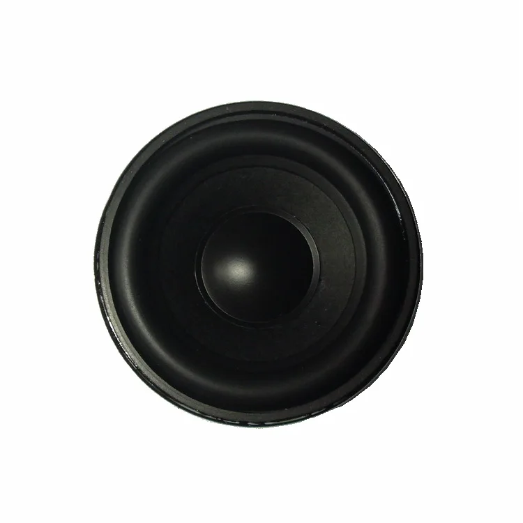 Factory Hot sale 3 inch(77mm) PP cone+Rubber edge 4Ω/8Ω optional Neodymium-magnet Full range Iron frame Speaker Rated Power 10W