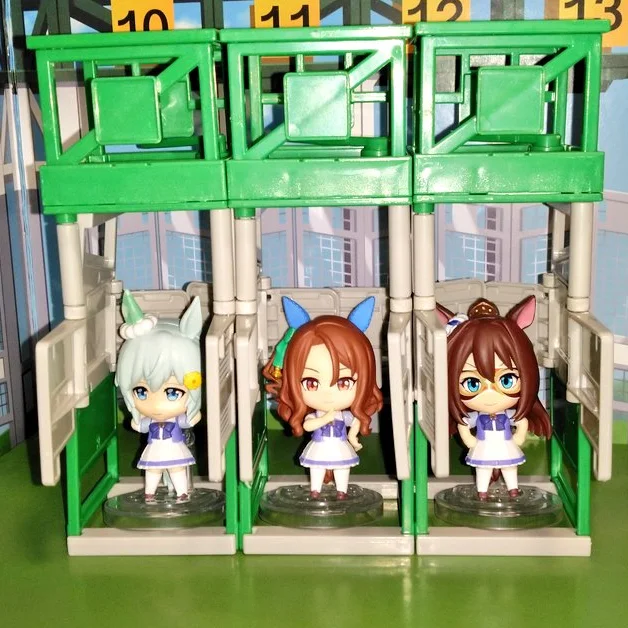 

【В наличии】Bandai Food Play Horse Racing Girl Водка Heavy Cannon Big River Red Ji Speed Son Manbo Третья Bullet Capsule Toys