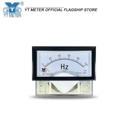 69c17 10v frequency meter 50hz60Hz meter DC Voltmeter 46 * 86mm