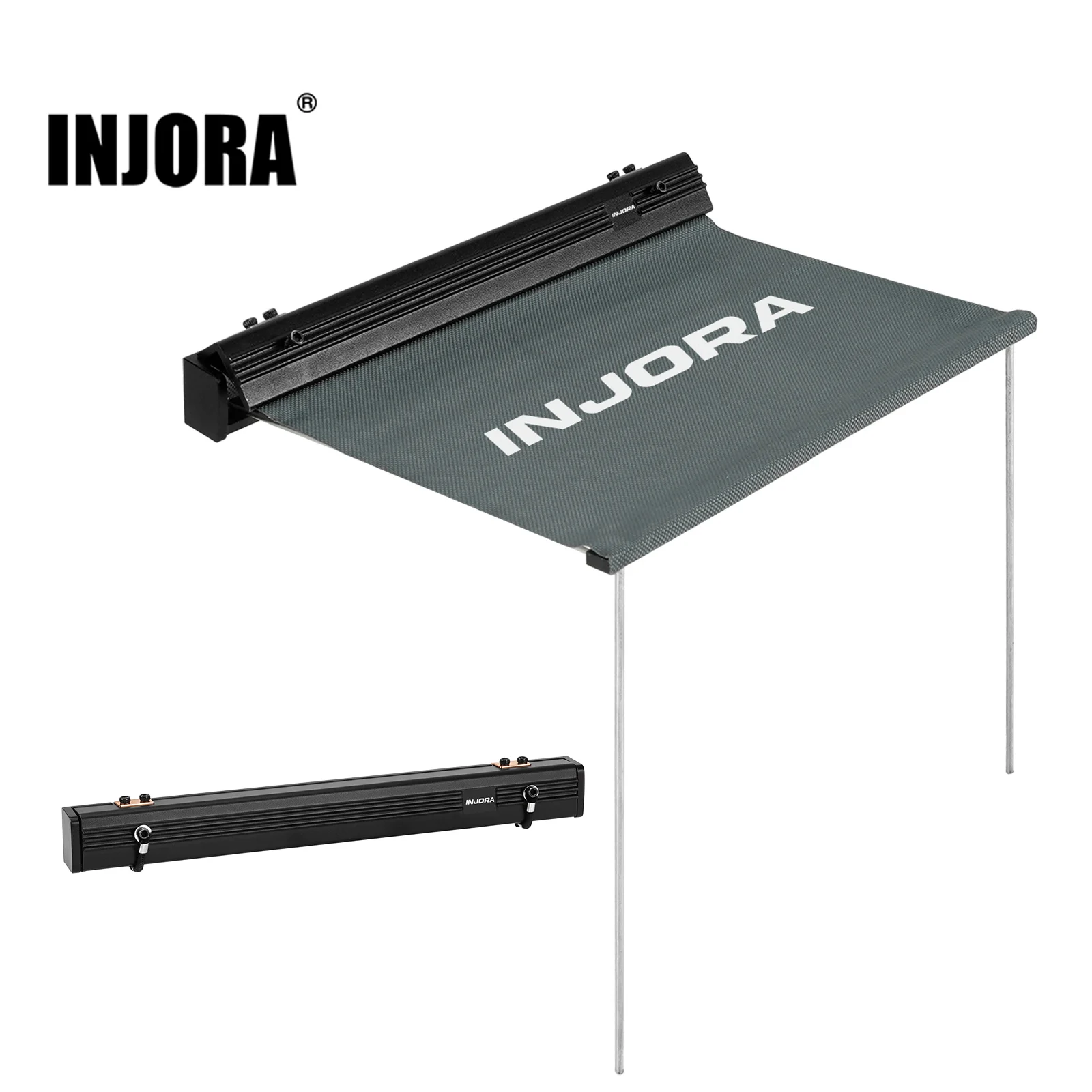 

Выдвижной навес в масштабе INJORA для гусеничного радиоуправляемого автомобиля 1/18 1/24