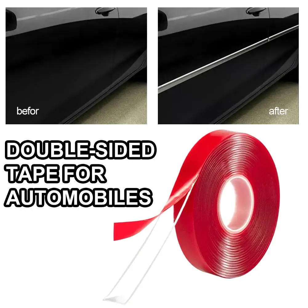 

Нано-двусторонняя лента, съемная красная пленка для домашних животных, клей без следов, клей для тяжелого дома, монтажный клей, наклейки, водонепроницаемые H5K0