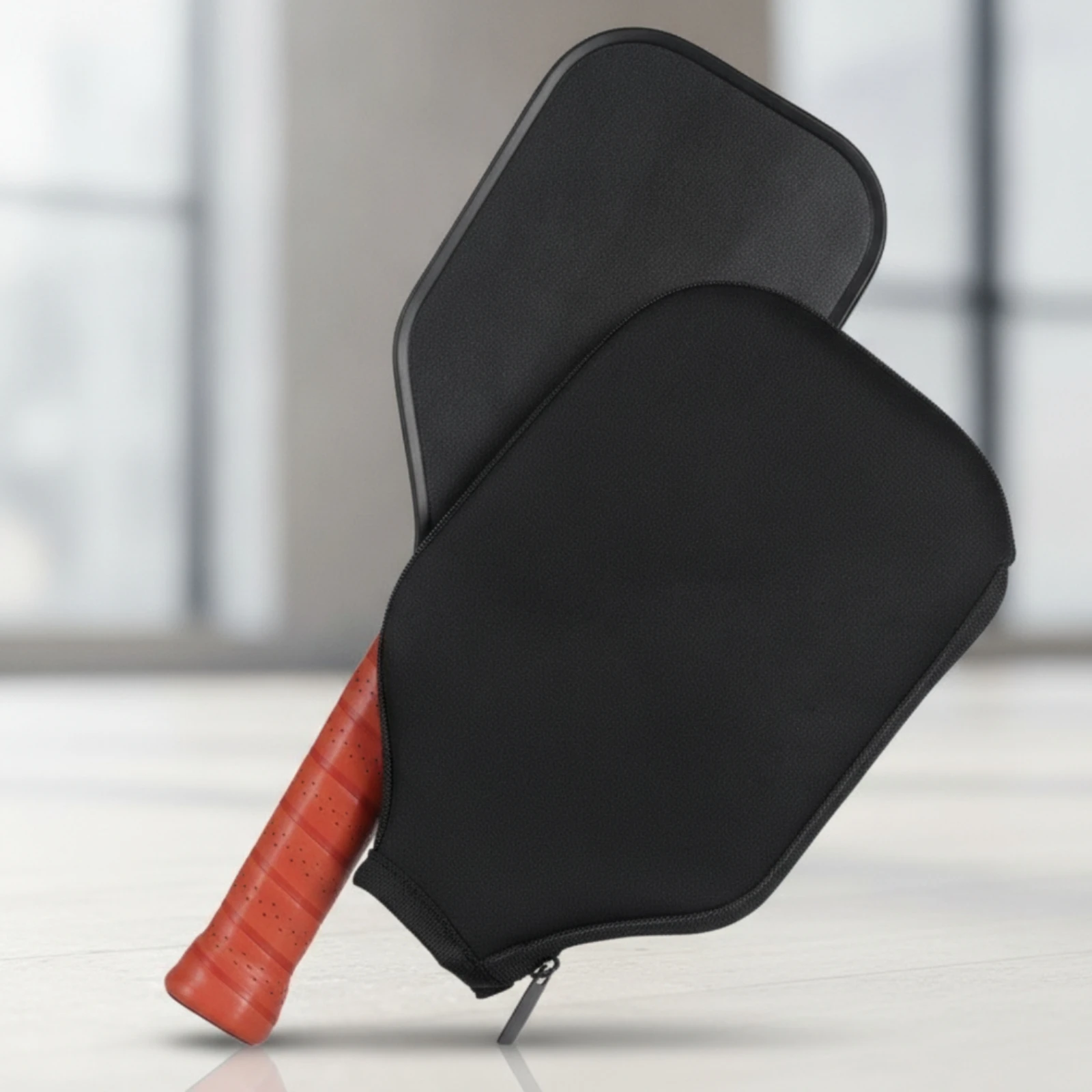 Pickleball Training Paddle Matte Pickleball Paddle with Safeguard Cover Sports Equipment Stable Lightweight