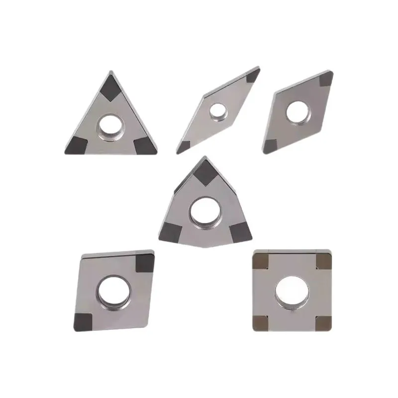 SHAZAM Diamond CBN CNC Turning Blade WNMG/TNMG Superhard Milling Insert untuk baja cor Ete