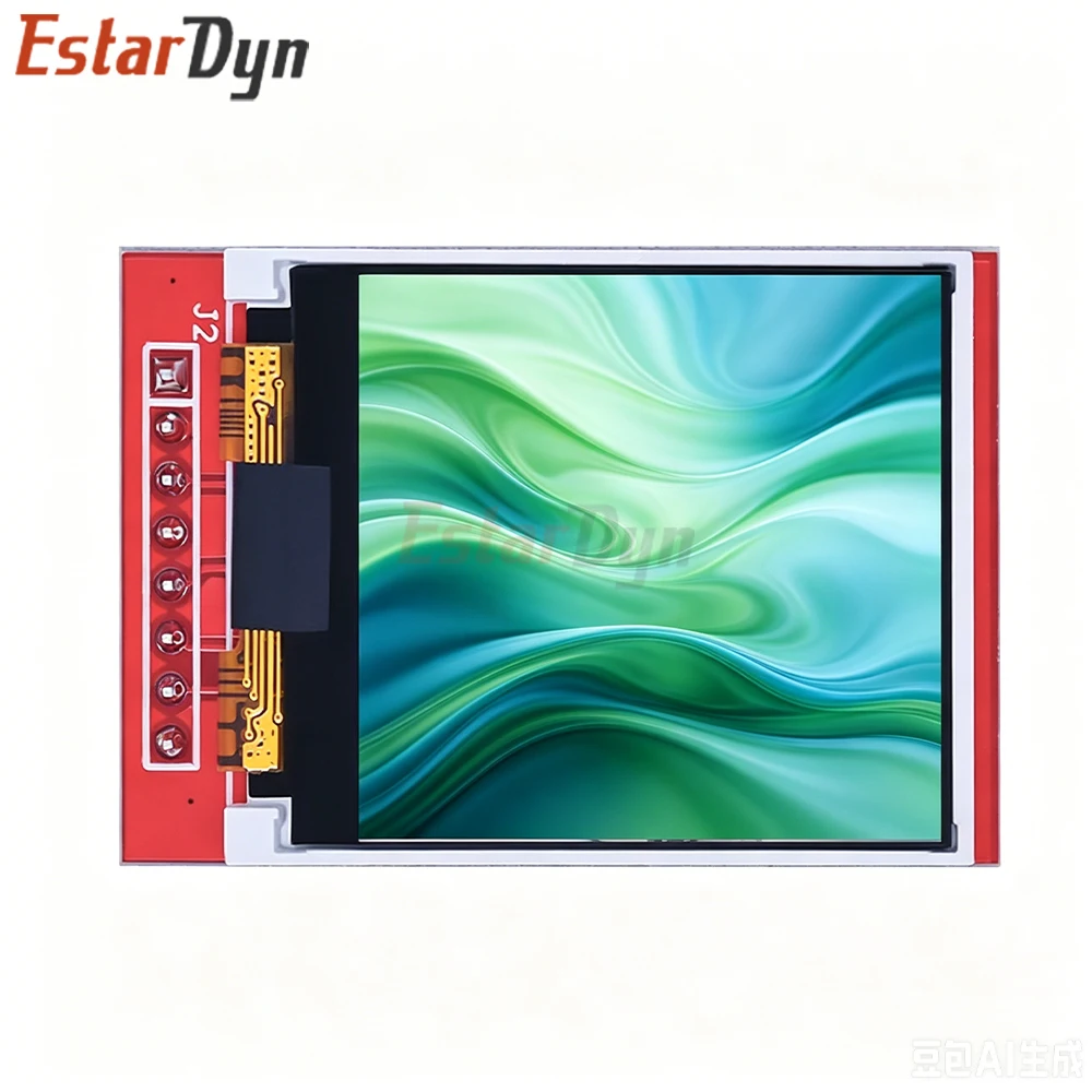 Estardyn 1.44 Inch TFT LCD Display Module 128x128 SPI 65K Full Color ST7735S Screen for ESP32 DIY Project image 5